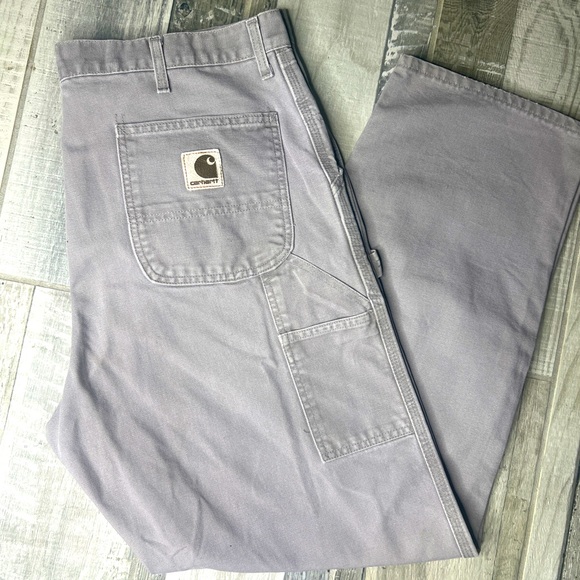 Carhartt Other - Carhartt B11 Carpenter 40x32 Cement Color Cotton Pants